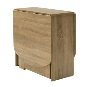 pak-049-000058-1 ΤΡΑΠΕΖΙ NADINE PAKOWORLD ΠΟΛΥΜΟΡΦΙΚΟ-ΕΠΕΚΤΕΙΝΟΜΕΝΟ ΧΡΩΜΑ SONOMA 160X80X76.5ΕΚ