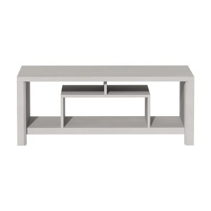 pak-049-000095-1 ΤΡΑΠΕΖΙ ΣΑΛΟΝΙΟΥ TRACY PAKOWORLD ΛΕΥΚΟ-ΓΚΡΙ 120X60X48.5ΕΚ