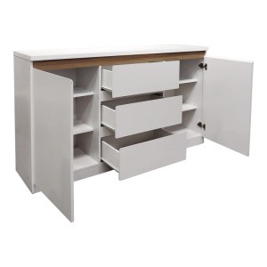 pak-049-000115-2 ΜΠΟΥΦΕΣ CHIEMO PAKOWORLD ΛΕΥΚΟ 160X40X93.6ΕΚ
