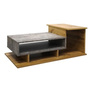 pak-049-000120-1 ΤΡΑΠΕΖΙ ΣΑΛΟΝΙΟΥ NUVELE PAKOWORLD ΓΚΡΙ-SONOMA 90X50X35ΕΚ