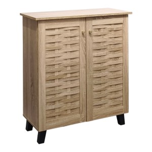 pak-049-000121-2 ΠΑΠΟΥΤΣΟΘΗΚΗ-ΝΤΟΥΛΑΠΙ MANTAM PAKOWORLD 12 ΖΕΥΓΩΝ SONOMA 78X34X87ΕΚ