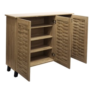 pak-049-000122-1 ΠΑΠΟΥΤΣΟΘΗΚΗ-ΝΤΟΥΛΑΠΙ MANTAM PAKOWORLD 16 ΖΕΥΓΩΝ SONOMA 115.5X34X87ΕΚ