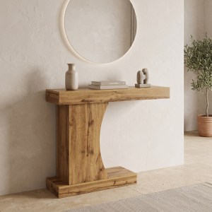 pak-049-000129 ΚΟΝΣΟΛΑ DEVO PAKOWORLD OAK 120X30X90ΕΚ