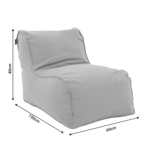 pak-056-000082-6 ΠΟΥΦ ΞΑΠΛΩΣΤΡΑ LARA PAKOWORLD 100% ΑΔΙΑΒΡΟΧΟ ΜΠΕΖ