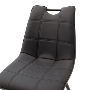 pak-058-000017-6 ΚΑΡΕΚΛΑ NELY PAKOWORLD ΑΝΘΡΑΚΙ PU-ΜΑΥΡΟ ΠΟΔΙ