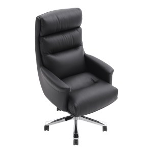 pak-069-000080-6 ΚΑΡΕΚΛΑ ΓΡΑΦΕΙΟΥ ΔΙΕΥΘΥΝΤΗ NAGAL PAKOWORLD PU ΣΕ ΜΑΥΡΗ ΑΠΟΧΡΩΣΗ 71X73X117-123ΕΚ
