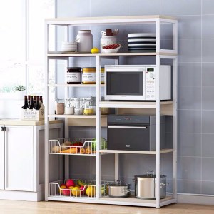 pak-072-000039-1 ΡΑΦΙΕΡΑ ΕΠΙΔΑΠΕΔΙΑ LEENA PAKOWORLD ΜΕΤΑΛΛΟ ΛΕΥΚΟ-ΦΥΣΙΚΟ 80X30X142ΕΚ