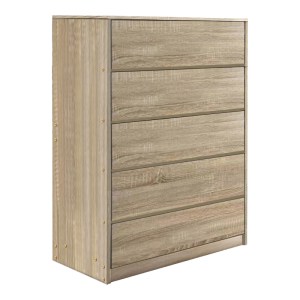 pak-072-000109 ΣΥΡΤΑΡΙΕΡΑ KUANGER PAKOWORLD MDF ΣΕ ΦΥΣΙΚΗ ΑΠΟΧΡΩΣΗ 80X40X109ΕΚ