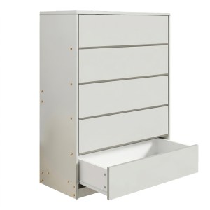 pak-072-000110-2 ΣΥΡΤΑΡΙΕΡΑ KUANGER PAKOWORLD MDF ΣΕ ΛΕΥΚΗ ΑΠΟΧΡΩΣΗ 80X40X109ΕΚ