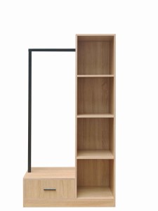 pak-072-000156 ΕΠΙΠΛΟ ΕΙΣΟΔΟΥ ERDECO PAKOWORLD MDF ΣΕ ΦΥΣΙΚΗ ΑΠΟΧΡΩΣΗ 80X40X150ΕΚ