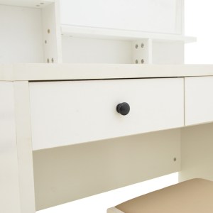 pak-072-000160-4 ΤΟΥΑΛΕΤΑ ΚΡΕΒΑΤΟΚΑΜΑΡΑΣ CENZO PAKOWORLD ΣΕ ΛΕΥΚΗ ΜΕ ΓΚΡΙ-ΜΠΕΖ ΑΠΟΧΡΩΣΗ 80X40X155ΕΚ