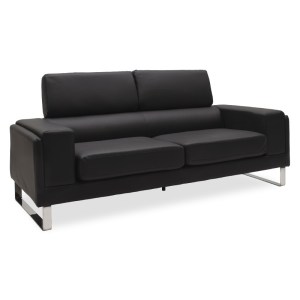 pak-074-000037-2 ΣΕΤ ΣΑΛΟΝΙΟΥ SHEA PAKOWORLD 2ΤΕΜ PU ΣΕ ΜΑΥΡΗ ΑΠΟΧΡΩΣΗ
