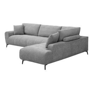 pak-074-000079-5 ΓΩΝΙΑΚΟΣ ΚΑΝΑΠΕΣ VENETO PAKOWORLD ΑΡΙΣΤΕΡΗ ΓΩΝΙΑ ΥΦΑΣΜΑ ΓΚΡΙ 298X208X85ΕΚ