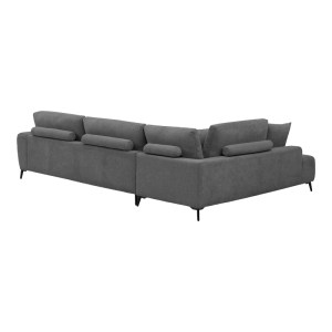 pak-074-000080-2 ΓΩΝΙΑΚΟΣ ΚΑΝΑΠΕΣ VENETO PAKOWORLD ΔΕΞΙΑ ΓΩΝΙΑ ΥΦΑΣΜΑ ΑΝΘΡΑΚΙ 298X208X85ΕΚ
