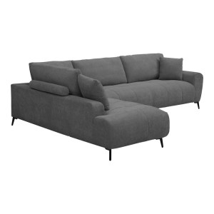 pak-074-000080-5 ΓΩΝΙΑΚΟΣ ΚΑΝΑΠΕΣ VENETO PAKOWORLD ΔΕΞΙΑ ΓΩΝΙΑ ΥΦΑΣΜΑ ΑΝΘΡΑΚΙ 298X208X85ΕΚ