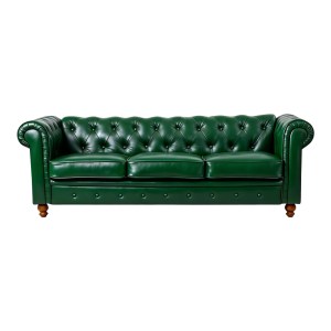 pak-074-000084 KΑΝΑΠΕΣ ΤΡΙΘΕΣΙΟΣ Τ. CHESTERFIELD PAKOWORLD PU ΚΥΠΑΡΙΣΣΙ 203X84X67ΕΚ