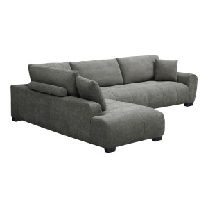 pak-074-000087-4 ΓΩΝΙΑΚΟΣ ΚΑΝΑΠΕΣ VANETO PAKOWORLD ΔΕΞΙΑ ΓΩΝΙΑ ΑΝΘΡΑΚΙ ΥΦΑΣΜΑ 298X208X85ΕΚ