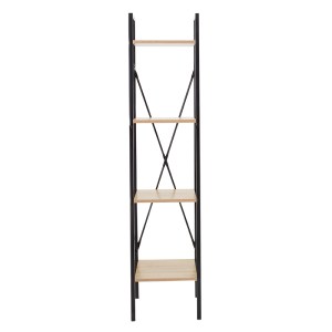 pak-085-000013-1 ΒΙΒΛΙΟΘΗΚΗ RAMON PAKOWORLD ΦΥΣΙΚΟ-ΜΑΥΡΟ 34X32,5X148ΕΚ