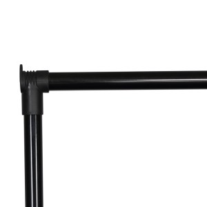 pak-085-000039-2 ΚΡΕΜΑΣΤΡΑ ΔΑΠΕΔΟΥ WIZAK PAKOWORLD ΜΑΥΡΟ ΜΕΤΑΛΛΟ 74.5X41,5X157ΕΚ