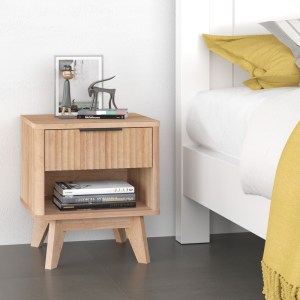 pak-086-000024-3 ΚΟΜΟΔΙΝΟ HAMEA PAKOWORLD MDF ΣΕ ΦΥΣΙΚΗ ΑΠΟΧΡΩΣΗ 45X39.5X50.2ΕΚ