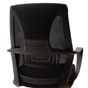 pak-090-000007-5 ΚΑΡΕΚΛΑ ΓΡΑΦΕΙΟΥ ΕΡΓΑΣΙΑΣ MAESTRO PAKOWORLD ΜΕ ΥΦΑΣΜΑ MESH ΧΡΩΜΑ ΜΑΥΡΟ