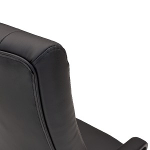 pak-090-000012-5 ΚΑΡΕΚΛΑ ΓΡΑΦΕΙΟΥ ΔΙΕΥΘΥΝΤΗ ROBY PAKOWORLD ΜΕ PU ΧΡΩΜΑ ΜΑΥΡΟ