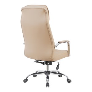 pak-090-000023-1 ΚΑΡΕΚΛΑ ΓΡΑΦΕΙΟΥ ΔΙΕΥΘΥΝΤΗ MORALES PAKOWORLD PU CAPPUCCINO 60X70X118-124ΕΚ