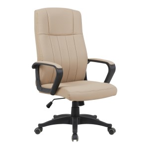 pak-090-000026 ΚΑΡΕΚΛΑ ΓΡΑΦΕΙΟΥ ΔΙΕΥΘΥΝΤΗ ROBY PAKOWORLD PU CAPPUCCINO 60X70X102-110ΕΚ