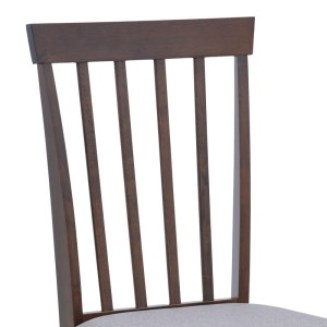 pak-091-000010-5 ΚΑΡΕΚΛΑ HOUSTON PAKOWORLD RUBBERWOOD ΣΕ ΚΑΡΥΔΙ ΑΠΟΧΡΩΣΗ 40X49X94ΕΚ