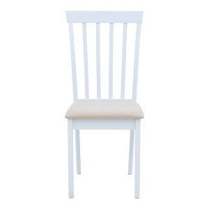pak-091-000011-3 ΚΑΡΕΚΛΑ HOUSTON PAKOWORLD RUBBERWOOD ΣΕ ΛΕΥΚΗ ΑΠΟΧΡΩΣΗ 40X49X94ΕΚ
