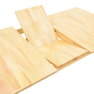 pak-091-000024-4 TΡΑΠΕΖΙ ΕΠΕΚΤΕΙΝΟΜΕΝΟ COUNTRY PAKOWORLD RUBBERWOOD ΣΕ ΦΥΣΙΚΗ ΑΠΟΧΡΩΣΗ 120-150X80X74ΕΚ