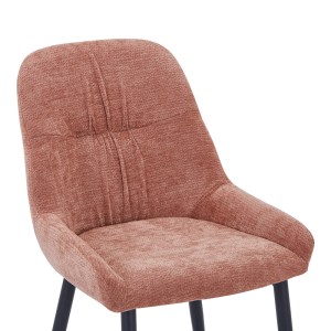 pak-096-000058-5 ΚΑΡΕΚΛΑ LARISSIA PAKOWORLD ΥΦΑΣΜΑ ΣΕ ΣΑΠΙΟ ΜΗΛΟ-ΠΟΔΙ ΜΑΥΡΟ ΜΕΤΑΛΛΟ 53X59X89ΕΚ