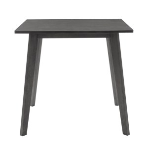 pak-097-000002-2 ΤΡΑΠΕΖΙ BENSON PAKOWORLD MDF ΣΕ RUSTIC GREY ΑΠΟΧΡΩΣΗ 80X80X75ΕΚ