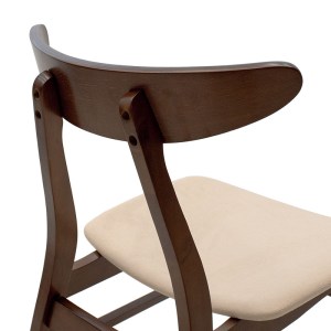 pak-097-000007-4 ΚΑΡΕΚΛΑ ORLEAN PAKOWORLD ΜΠΕΖ ΥΦΑΣΜΑ-RUBBERWOOD ΚΑΡΥΔΙ ΠΟΔΙ