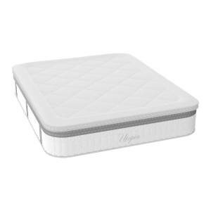 pak-100-000008-4 ΣΤΡΩΜΑ UTOPIA PAKOWORLD POCKET SPRING ΜΕ ΑΝΩΣΤΡΩΜΑ 30-32CM 160X200ΕΚ
