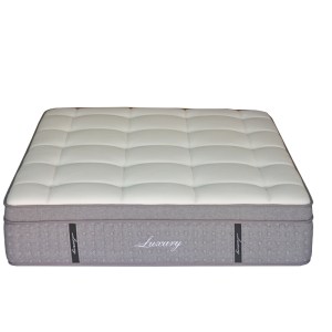 pak-100-000012-2 ΣΤΡΩΜΑ LUXURY PAKOWORLD POCKET SPRING+GEL MEMORY FOAM+LATEX 34-36CM 160X200ΕΚ