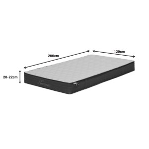 pak-100-000050-5 ΣΤΡΩΜΑ NEMESIS PAKOWORLD POCKET SPRING ROLL PACK ΔΙΠΛΗΣ ΟΨΗΣ 20-22CM 120X200ΕΚ
