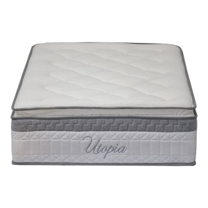pak-100-000057-2 ΣΤΡΩΜΑ UTOPIA PAKOWORLD POCKET SPRING ΜΕ ΑΝΩΣΤΡΩΜΑ 30-32CM 100X200ΕΚ