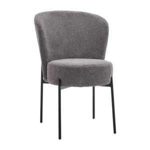pak-101-000093 ΚΑΡΕΚΛΑ HOULIAN PAKOWORLD ΓΚΡΙ ΥΦΑΣΜΑ-ΠΟΔΙ ΜΑΥΡΟ ΜΕΤΑΛΛΟ 44X66X89ΕΚ