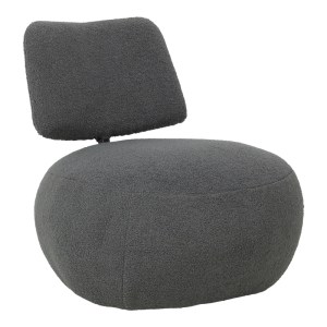 pak-110-000126 ΠΟΛΥΘΡΟΝΑ STONIE PAKOWORLD ΜΠΟΥΚΛΕ ΥΦΑΣΜΑ ΑΝΘΡΑΚΙ 67X73X67ΕΚ