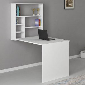 pak-120-000084-1 ΓΡΑΦΕΙΟ ΤΟΙΧΟΥ ΑΝΟΙΓΟΜΕΝΟ RAVIN PAKOWORLD ΛΕΥΚΟ 63X90X154ΕΚ