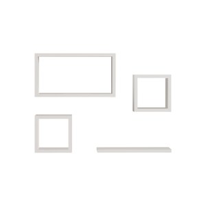 pak-120-000451-2 ΡΑΦΙΕΡΑ BABINE PAKOWORLD ΜΕΛΑΜΙΝΗ ΣΕ ΛΕΥΚΗ ΑΠΟΧΡΩΣΗ 84X15X44ΕΚ