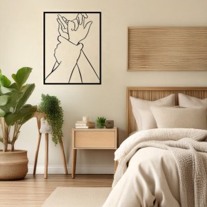 pak-120-000644-1 ΔΙΑΚΟΣΜΗΤΙΚΟ ΤΟΙΧΟΥ HANDIA PAKOOWORLD ΜΑΥΡΟ ΜΕΤΑΛΛΙΚΟ 40X1,5X50ΕΚ