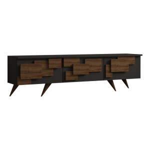 pak-120-000668-2 ΕΠΙΠΛΟ ΤΗΛΕΟΡΑΣΗΣ TRIDA PAKOWORLD ΚΑΡΥΔΙ ΜΕ ΑΝΘΡΑΚΙ 160X35X45ΕΚ