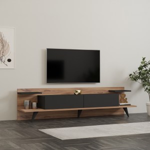 pak-120-000671 ΕΠΙΠΛΟ ΤΗΛΕΟΡΑΣΗΣ ASTRY PAKOWORLD ΚΑΡΥΔΙ ΜΕ ΑΝΘΡΑΚΙ 180X36,8X45ΕΚ