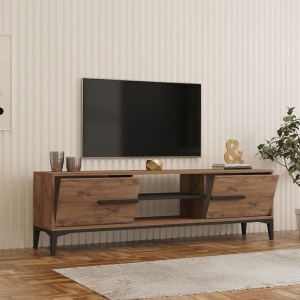 pak-120-000673-1 ΕΠΙΠΛΟ ΤΗΛΕΟΡΑΣΗΣ ESLEM PAKOWORLD OAK ΜΕ ΑΝΘΡΑΚΙ 160X34,6X48,1ΕΚ