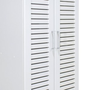 pak-123-000028-4 ΠΑΠΟΥΤΣΟΘΗΚΗ-ΝΤΟΥΛΑΠΑ SANTE 21 ΖΕΥΓΩΝ ΣΕ ΛΕΥΚΟ 60X37X183ΕΚ