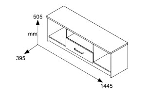pak-123-000042-6 ΕΠΙΠΛΟ ΤΗΛΕΟΡΑΣΗΣ OLYMPUS PAKOWORLD ΧΡΩΜΑ WENGE 144X39X50,5ΕΚ