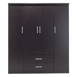 pak-123-000046-5 ΝΤΟΥΛΑΠΑ ΡΟΥΧΩΝ ΤΕΤΡΑΦΥΛΛΗ OLYMPUS ΧΡΩΜΑ WENGE 159X57X183ΕΚ