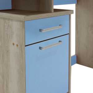pak-123-000080-4 ΓΡΑΦΕΙΟ ΠΑΙΔΙΚΟ LOONEY ΧΡΩΜΑ CASTILLO-ΜΠΛΕ 100X55X75ΕΚ